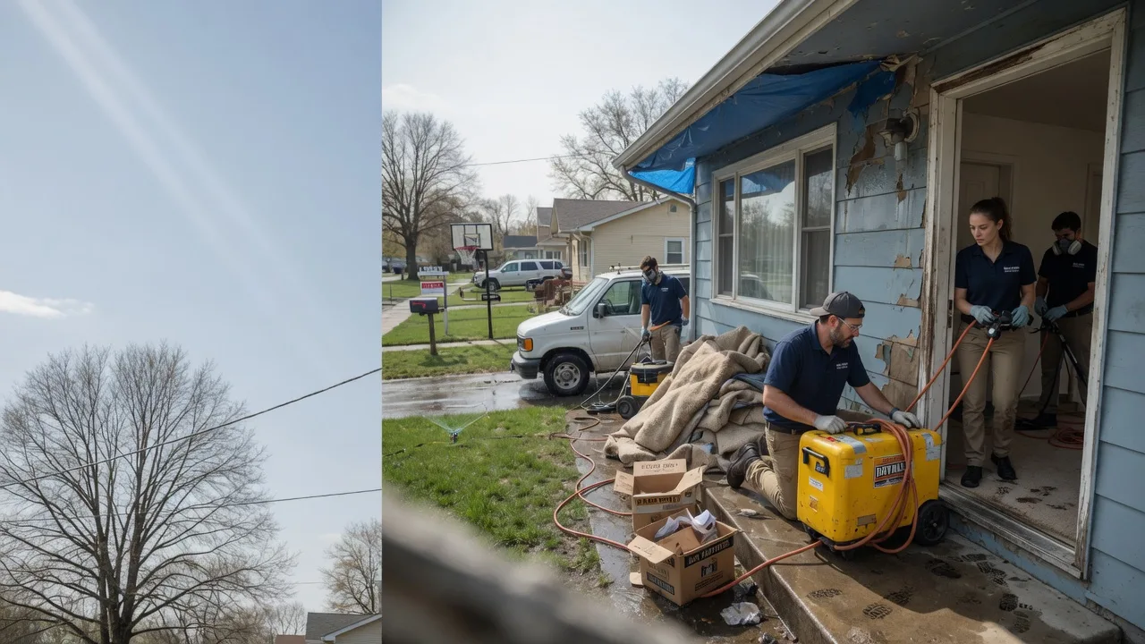 Basement Flood Cleanup in Hector, MN near me
